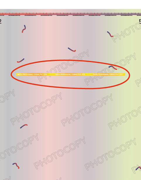 Hologram Strip Fusing